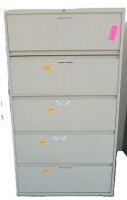 Lateral File Cabinet 36"/42" 5 Drawer Asst