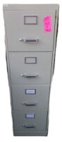 Hon/Steecase 4 Drawer Letter Size File Cabinet asst