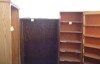 Wooden 5 shelf Bookcase asst