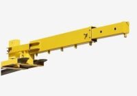 VEVOR Forklift Jib Boom Crane, 6000lbs Capacity, Manual Telescoping Boom Extends Up to 56.1 inches, Forklift Mobile Crane for Warehouse, Factories New $1599