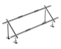 VEVOR Solar Panel Mounting Brackets, 30&deg;-60&deg; Adjustable Multi-Pieces Solar Panel Brackets for 1-4PCS Solar Panels, Carbon Steel Ground Mount Solar Panel Stand for Farms, RVs, Boats, Off-Grid System New In Box $299