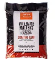 Traeger Signature Blend All-Natural Wood Grilling Pellets, 20 lb. Bag New $79