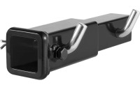 VEVOR Trailer Hitch Extender, Fits for 2" Receiver Hitch Adapter, Trailer Hitch Extension Tube Extender, 7" Extension Length, 4000 lbs Towing Capacity, Hitch Pins, Clips, Bolt and Nut Included, Black New In Box $99