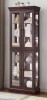 Best Master Furniture 2183 Curio Cabinet in Cherry New in Box $999