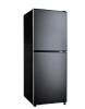 Jeremy Cass 4 cu. ft. Retro Mini Refrigerator in Black with Bottom Freezer, 7-Temp, Shelves & Crisper Drawers, Height Adjustable New in Box $499
