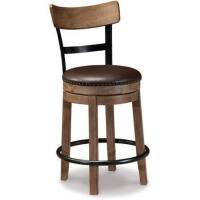 Ashley Signature Design Pinnadel Swivel Barstool, Brown New in Box $299
