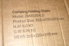 Ebern Designs Oversized Camping Chair, 450 lbs Heavy-Duty Support, 1 Pack, Portable Padded Folding Camp Chair with Dual Cup Holders & Wine Glass Holders, Carry Bag for Outdoor, Fishing, Black & Gray New In Box $199 - 2