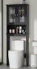 Ebern Designs Bellavance 65.4"H Bathroom Cabinet Over the Toilet Storage New In Box $199
