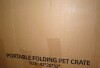 Pettycare 42" x 28" x 32" Soft Collapsible Crate for Small Dogs, 4-Door Portable Foldable Soft Kennel with Chew Proof Mesh Windows for Indoor & Outdoor Travel Grey New in Box $199 - 2