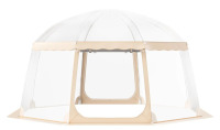 VEVOR Sports Tent, 12-15 People, Instant Pop-Up Tent Shelter Weatherproof Pod, Outdoor Bubble Clear View Tent, Climate Canopy Shelter for Soccer, Football, Softball & Other Sporting Events and Parades New In Box $399