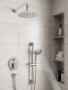 Mondawe Calliope Wall Mounted 2-Function Retro Pressure-Balanced Shower System with 3 Setting Handheld MD-A3815-BN New In Box $499