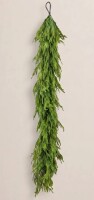 AllModern 72" Real Touch Cedar and Norfolk Pine Garland New In Box $199