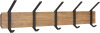 Kate and Laurel Rossmore Farmhouse 5-Hook Wall Hanging Coat Rack, Natural Rustic Wood, Modern Hanging Rack for Coats, Bags, Or Pots and Pans $199