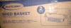 Suncast 25 x 7.25 Inch Basket Accessory for Outdoor Shed, Black (2-Pack) New In Box $299 - 2