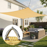 Royal Shade 12' x 18' Pro Rectangle Sun Shade Sail &ndash; Commercial Grade, UPF 50, Heavy Duty 260 GSM Fabric, Reinforced Corners & Edges New In Box $299
