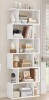 Ebern Designs Hermoth 75'' H X 27.6'' W Tall Geometric Bookcase,6-Tier Storage Shelf, Contemporary Display Shelf New Open Box $299