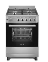 Levella 24-in 4 Cast Iron Burners Freestanding Gas Range with 2.7 cu. ft. Oven Capacity (Stainless) New in Box $1099