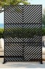 UfuryRide 72" H Outdoor Privacy Screen, Freestanding Decorative Privacy Panel New in Box $299