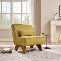 Art Leon 30" W Modern Yellow Corner Chair, New in Box $399