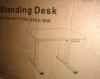 FLEXISPOT 55" White Electric Standing Desk with Drawers, Quick Assembly Home Office Sit Stand Desk with Storage, USB Charging, New in Box $499 - 2