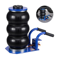 VEVOR Air Jack, 3 Ton/6613 lbs Triple Bag Air Jack, Airbag with Six Steel Pipes, Lift Up to 17.7"/450 mm, 1-6 s Fast Lifting Pneumatic with Short Handles for Car, SUV, Pickup Truck Repair, Garage, New in Box $299