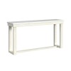 Latitude Run Picket House Furnishings Jocelyn Sofa Table in Brushed White, New in Box $399