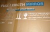 Ebern Designs Arched Metal Oversized Full Length Mirrors Wall Mirror with Stand New in Box $199 - 2