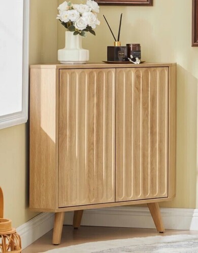 George Oliver Barnstable 31.5" Corner Accent Cabinet New In Box $299