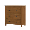 Winston Porter Feaman 26.46" W Modern 3-Drawer Chest New Shelf Pull $499