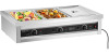 VEVOR 3-Pan Commercial Food Warmer, Electric Steam Table with Independent Temperature Control, 450W x 3 Stainless Steel Buffet Catering Food Warmer for Restaurant Party Similar to Picture $499