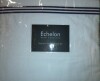 Echelon Home Three Line Hotel Collection Duvet Cover Set, King, Navy New in Box $199 - 2
