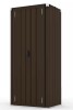 Vevor SS16316BR 2.5 ft. W x 1.8 ft. D Metal Storage Shed with 2-Doors and Floor for Backyard Garden in Brown (4.5 sq. ft.) New Open Box $599