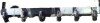 VEVOR Bucket Tooth Bar, 60'', Heavy Duty Tractor Bucket 7 Teeth Bar for Loader Tractor Skidsteer, 4560 lbs Load-Bearing Capacity Bolt On Design, for Efficient Soil Excavation and Bucket Protection New $299 - 2