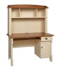 Realspace&reg; Shore Mini Solutions Computer Desk With Hutch, Antique White New In Box $399