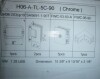 MCOCOD Frameless Corner Shower Door Hardware Kit: Hinges, Handles for 5/16&rdquo; to 3/8&rdquo; Glass New In Box $399 - 2