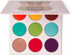 Juvia's Place Zulu Eyeshadow Palette, 9 Exotic Hues of Greens, Purple, Red, Brown, Yellow, Matte and Shimmers New in Box