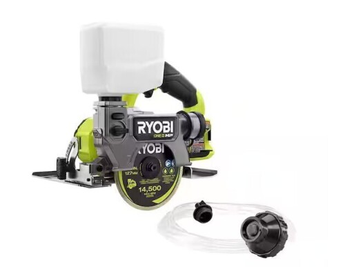 Ryobi ONE+ HP 18V Cordless Handheld Wet/Dry Masonry Tile Saw $299