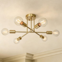 Mercury Row&reg; Jacobson Flush Mount New Shelf Pull $299