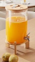 Latitude Run&reg; 8L Drink Dispenser Beverage Dispenser for Parties Glass with Stand New in Box $99