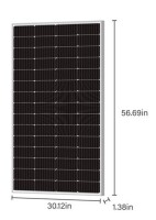 Newpowa NPA220S-12J 220W 12V Monocrystalline Solar Panel New In Box $399