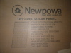 Newpowa NPA220S-12J 220W 12V Monocrystalline Solar Panel New In Box $399 - 2