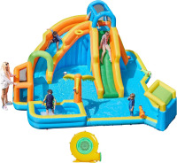 Yaheetech Inflatable Bounce House, 11-in-1 Outdoor Blow Up Water Slide New in Box $699