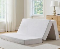 Alwyn Home 6" Tri-fold Memory Foam Mattress With Non-Slip Cover for Murphy Bed, Full New in Box $299