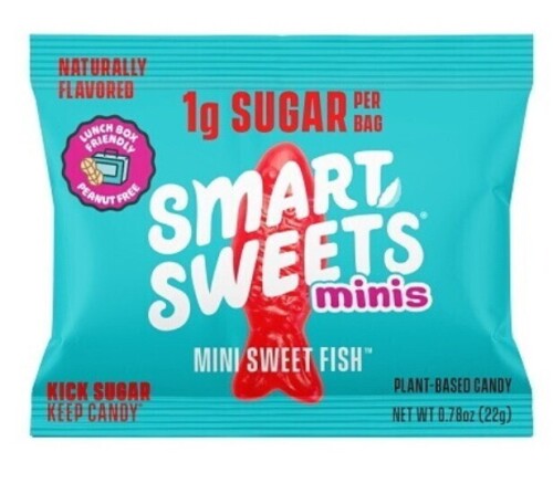 SmartSweets Mini Sweet Fish, .78 oz