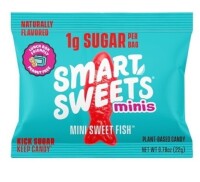 SmartSweets Mini Sweet Fish, .78 oz