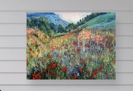 Lark Manor&trade; Amaleta All-Weather Canvas Landscape & Nature Wall Decor, 36" x 48" New In Box $299