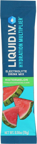Liquid IV, Watermelon Hydration Drink Mix, 0.6 Ounce New Best by 6/2028