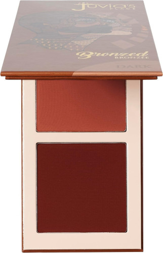 Juvia's Place Bronzer Pressed Powder Matte Duo, Deep Dark, Long Lasting, Vegan, Cruelty Free New In Box