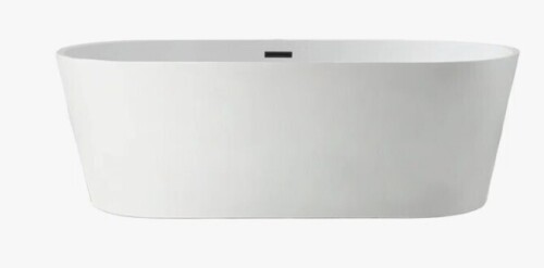 Vanity Art 67" x 32" Freestanding Soaking Acrylic Bathtub VA6815-L-MB New in Box $1399