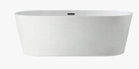 Vanity Art 67" x 32" Freestanding Soaking Acrylic Bathtub VA6815-L-MB New in Box $1399